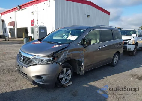 2016 Nissan Quest Sv z USA, uszkodzony, nr VIN JN8AE2KP7G9157689